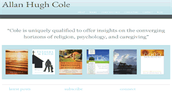 Desktop Screenshot of allanhughcole.com